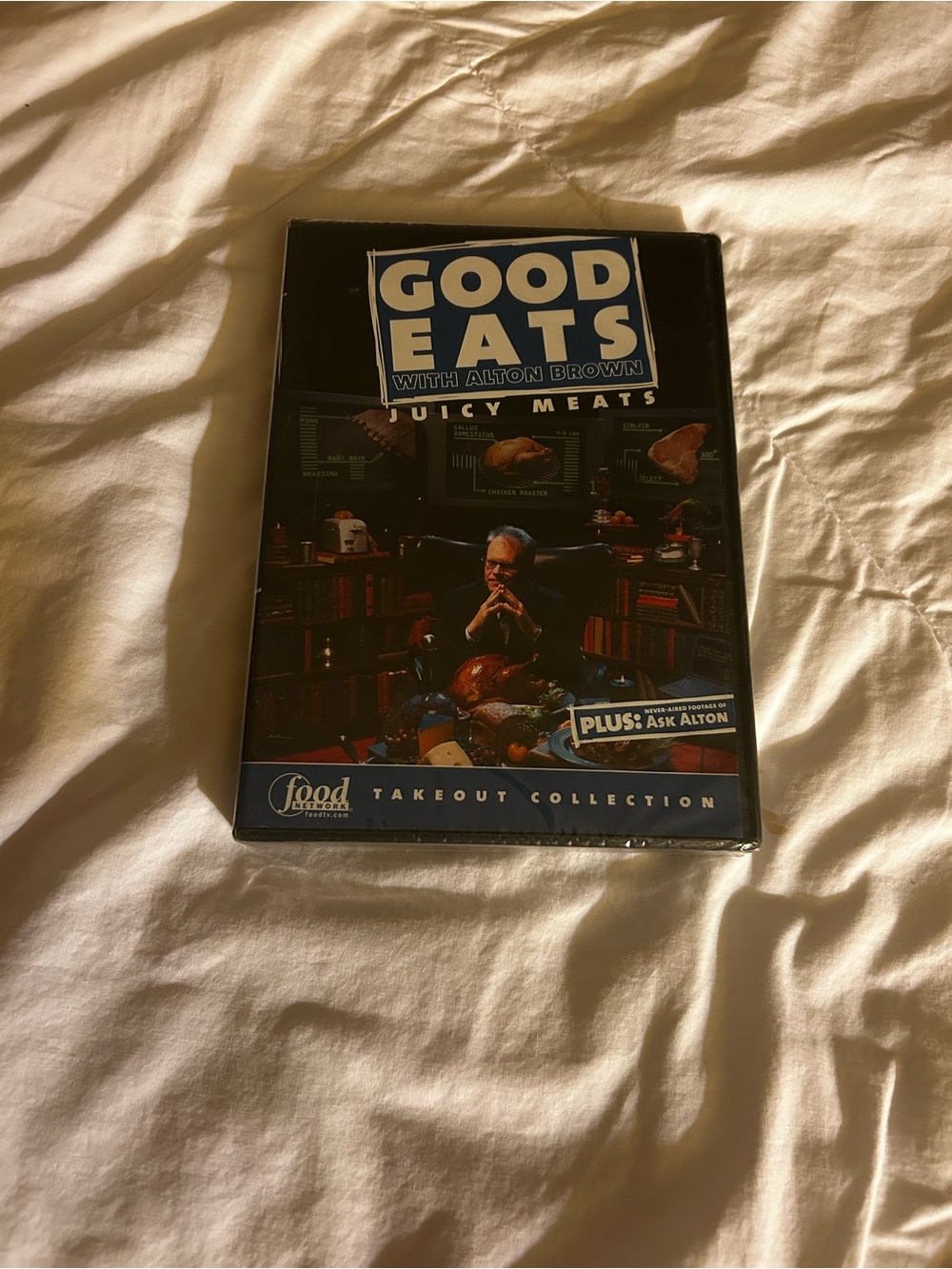 Good Eats Juicy Meats Alton Brown DVD NEW Sealed Food Network